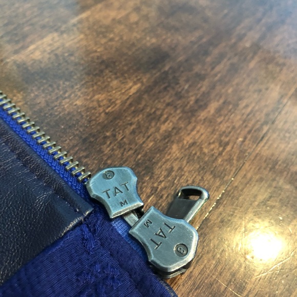 BOGO Rebecca Taylor 100% Real Lamb Leather Jacket - Picture 13 of 16